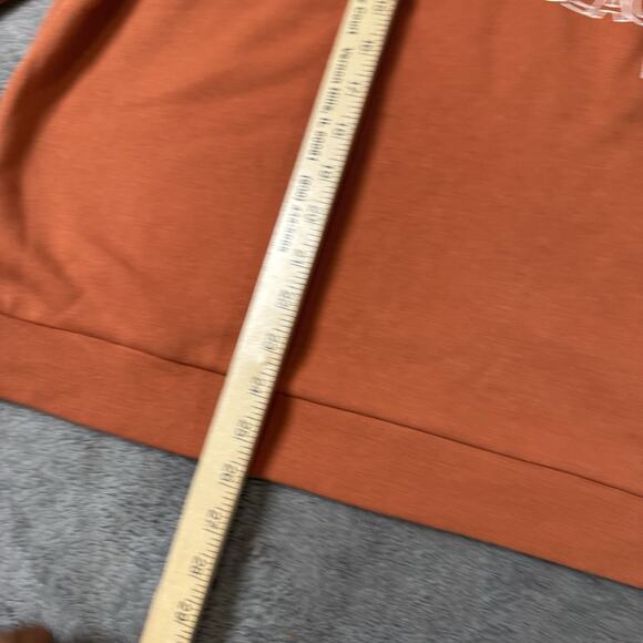 Thank Black Women Sweater Philadelphia Printworks Oversized XXL Orange NWT - Picture 4 of 6